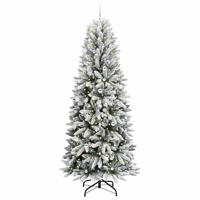 Brad de Crăciun artificial cu 300 LED Alb 93 x 93 x 240 cm - WALTI WALTI