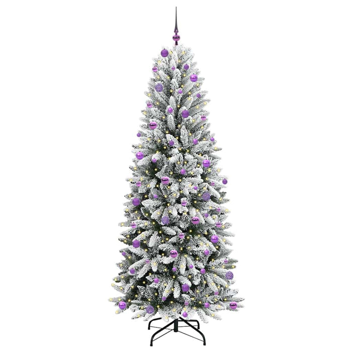 Brad de Crăciun artificial cu 300 LED Alb 93 x 93 x 240 cm - WALTI WALTI