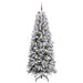 Brad de Crăciun artificial cu 300 LED Alb 93 x 93 x 240 cm - WALTI WALTI