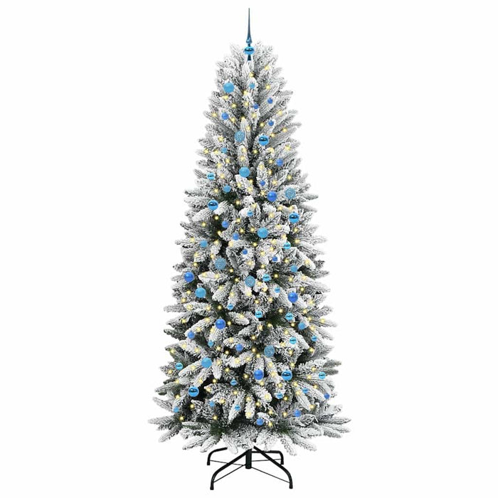 Brad de Crăciun artificial cu 300 LED Alb 93 x 93 x 240 cm - WALTI WALTI