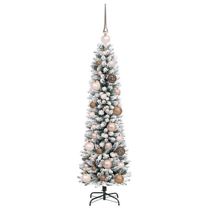 Brad de Crăciun artificial Alb 120 cm PVC și metal și plastic - WALTI WALTI