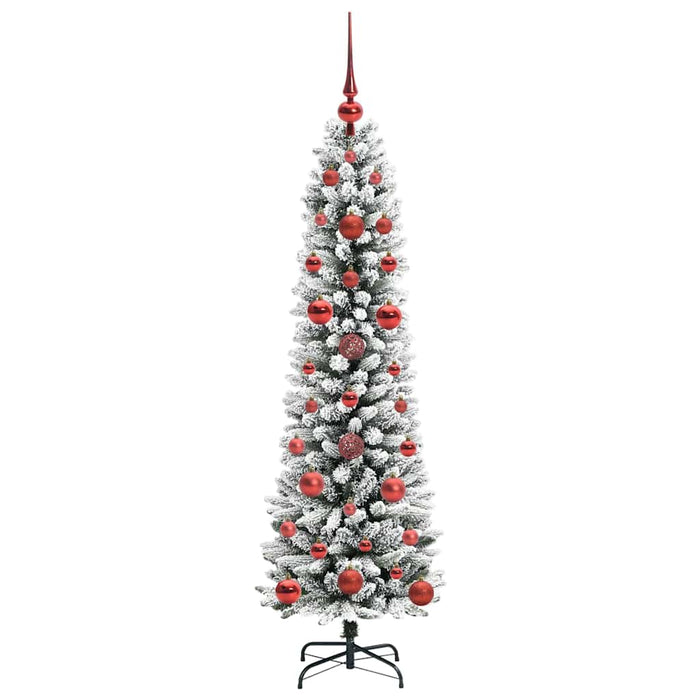 Brad de Crăciun artificial cu 150 LED Verde și alb 120 cm - WALTI WALTI
