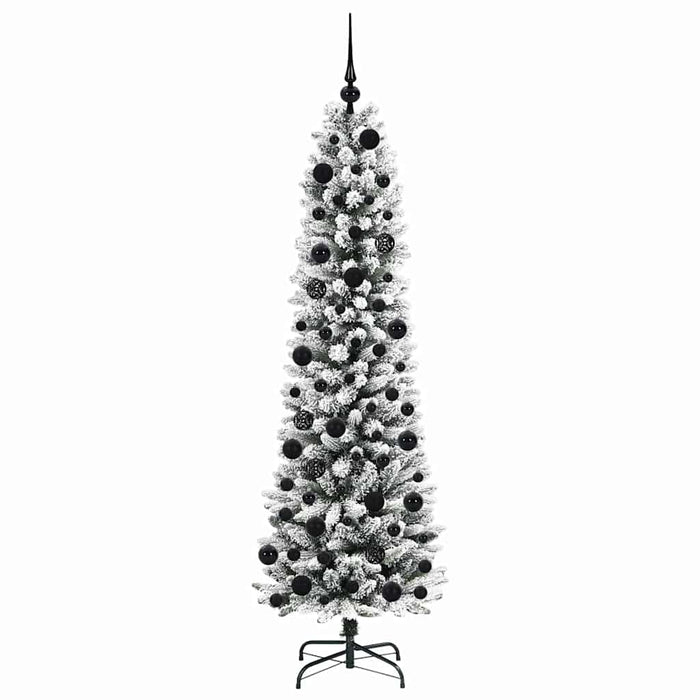 Brad de Crăciun artificial cu 300 LED Verde și alb 180 cm - WALTI WALTI