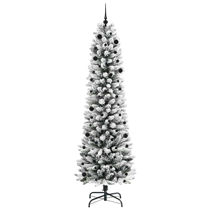 Brad de Crăciun artificial cu 300 LED Verde și alb 240 cm - WALTI WALTI