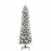 Brad de Crăciun artificial cu 300 LED Verde și alb 240 cm - WALTI WALTI