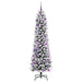 Brad de Crăciun artificial cu 300 LED Verde și alb 240 cm - WALTI WALTI