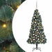 Brad de Crăciun artificial pre-luminat cu set de bile 120 cm - WALTI WALTI