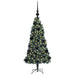 Brad de Crăciun artificial pre-luminat cu set de bile 120 cm - WALTI WALTI
