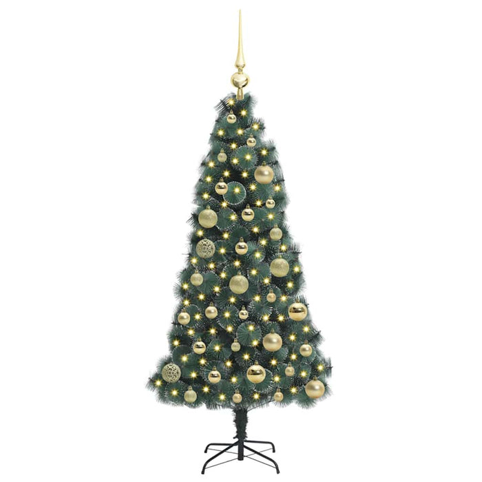 Pom de Crăciun artificial pre-luminat cu set de bile 120 cm - WALTI WALTI