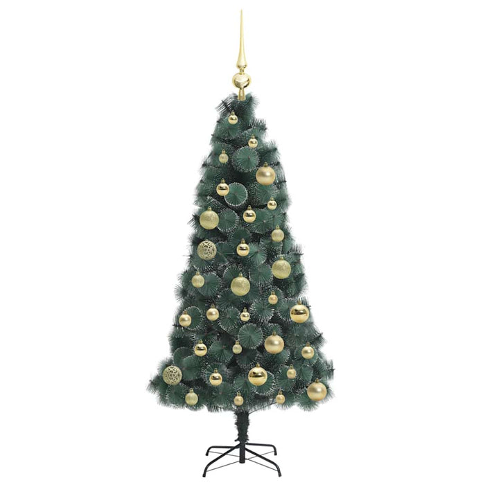Pom de Crăciun artificial pre-luminat cu set de bile 120 cm - WALTI WALTI