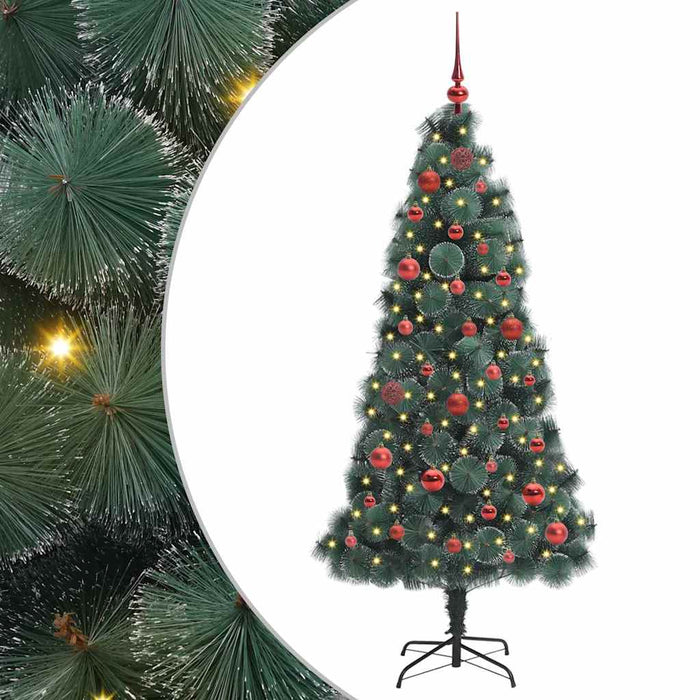 Brad de Crăciun artificial cu luminițe și set de globuri 150 cm - WALTI WALTI