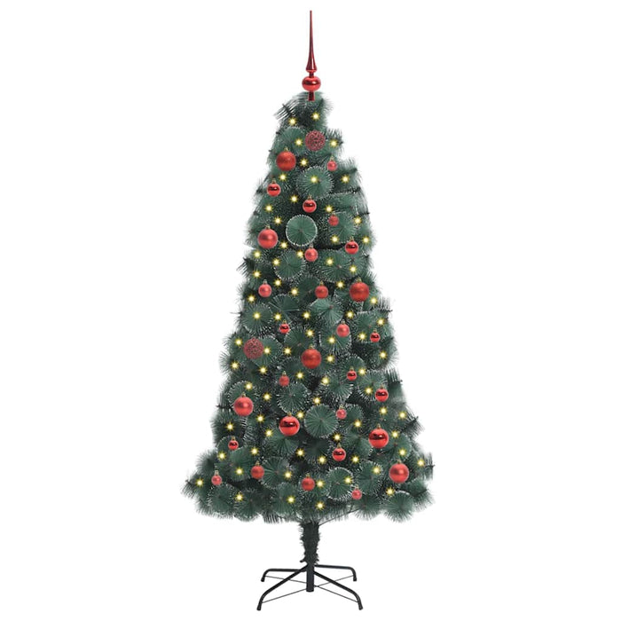 Brad de Crăciun artificial cu luminițe și set de globuri 150 cm - WALTI WALTI