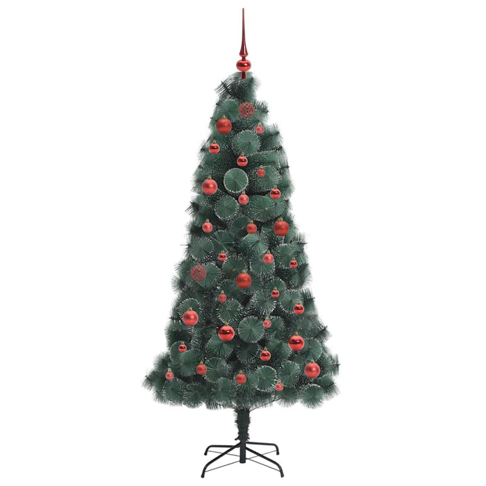 Brad de Crăciun artificial cu luminițe și set de globuri 150 cm - WALTI WALTI