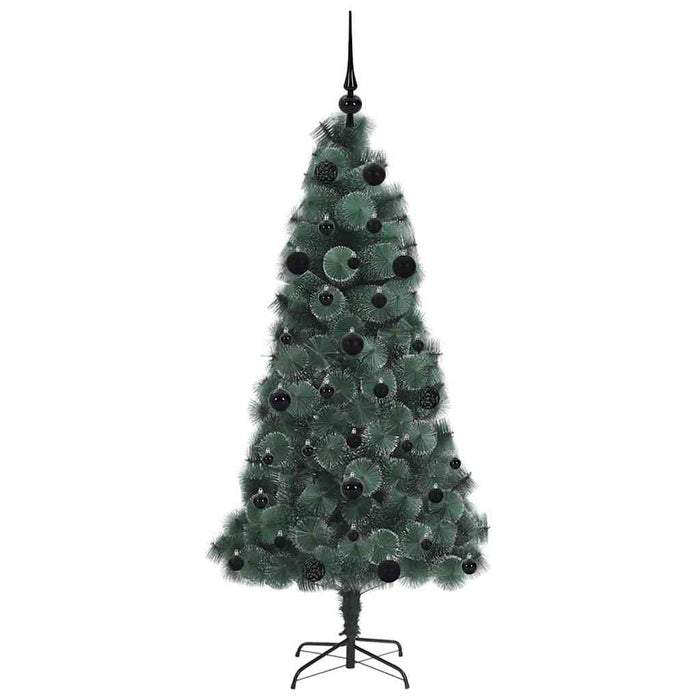 Brad artificial pre-iluminat de Crăciun cu set de bile 150 cm - WALTI WALTI