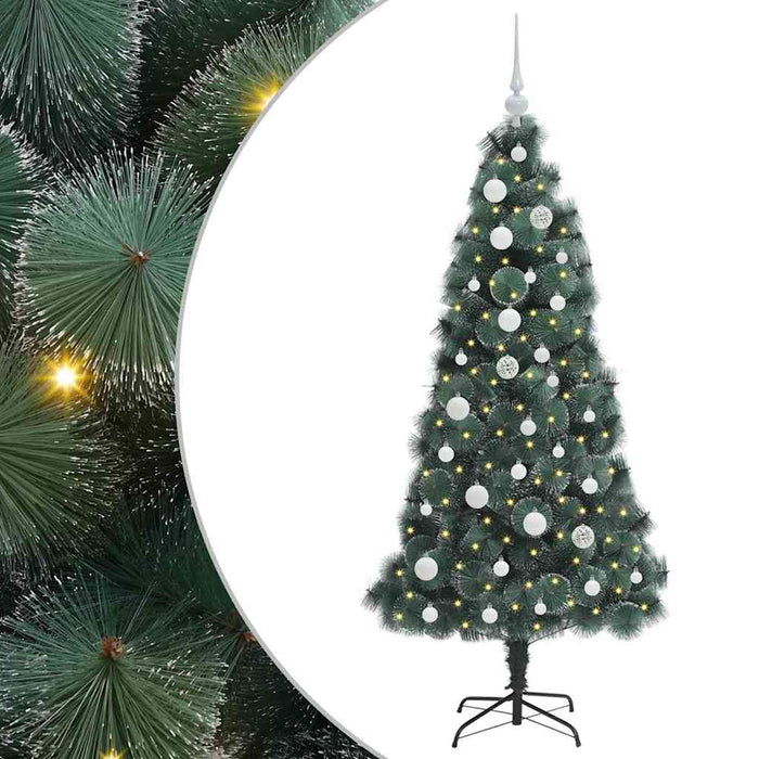 Brad de Crăciun artificial pre-decorat cu set de bile 150 cm - WALTI WALTI
