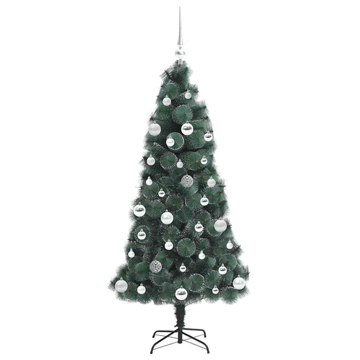 Bradul de Crăciun artificial pre-luminat cu set de bile 150 cm - WALTI WALTI