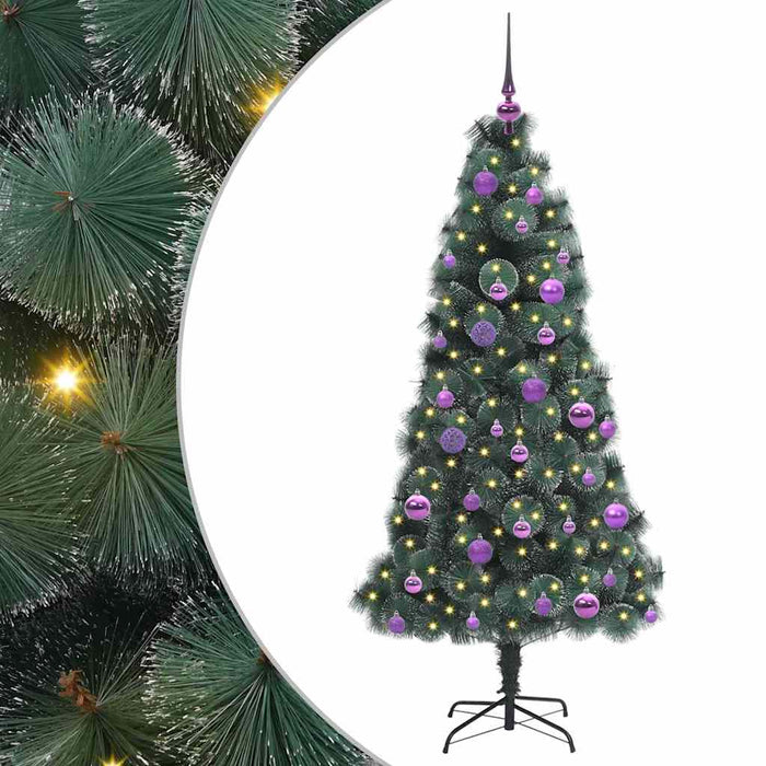 Pom artificial de Crăciun pre-iluminat cu set de bile 150 cm - WALTI WALTI