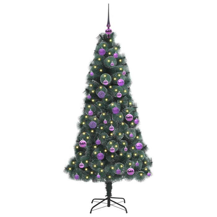 Pom artificial de Crăciun pre-iluminat cu set de bile 150 cm - WALTI WALTI