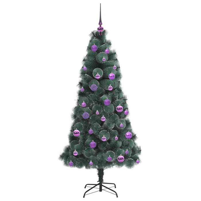 Pom artificial de Crăciun pre-iluminat cu set de bile 150 cm - WALTI WALTI
