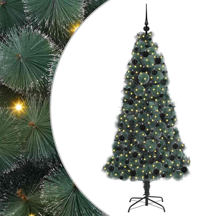 Pom de Crăciun artificial cu lumini și set de globuri 180 cm - WALTI WALTI