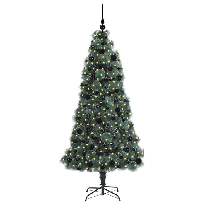 Pom de Crăciun artificial cu lumini și set de globuri 180 cm - WALTI WALTI