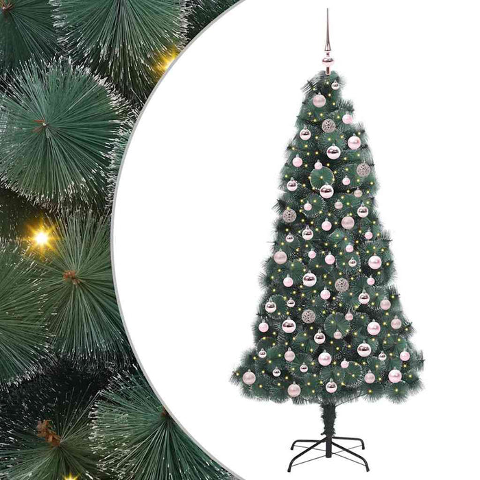 Brad artificial luminos de Crăciun cu set de globuri 180 cm - WALTI WALTI