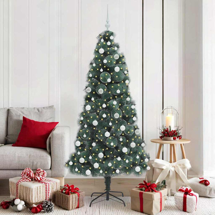 Brad Christmas artificial pre-iluminat cu set de globuri 180 cm - WALTI WALTI