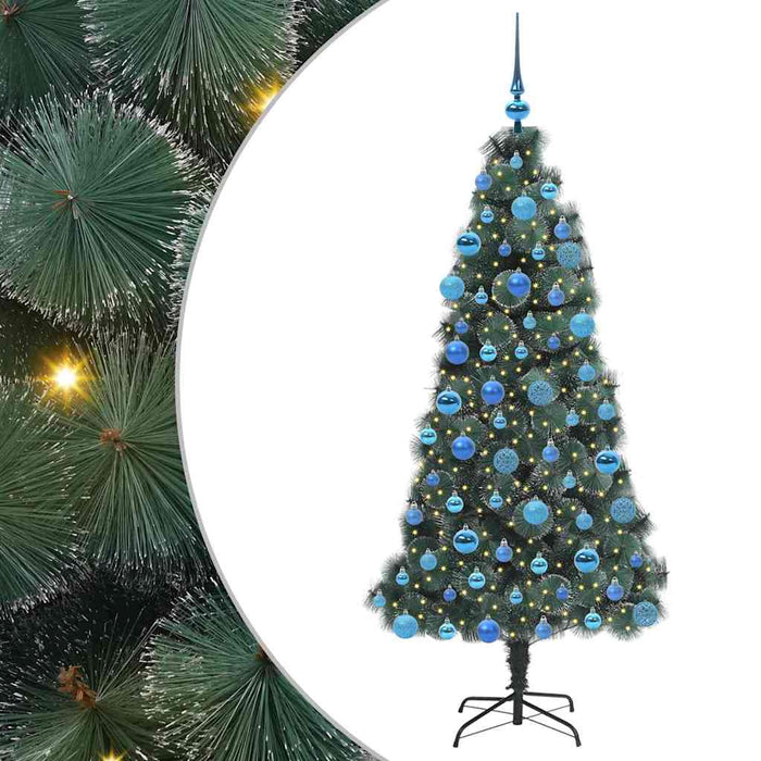 Brad de Crăciun artificial luminat cu set de globuri 180 cm - WALTI WALTI