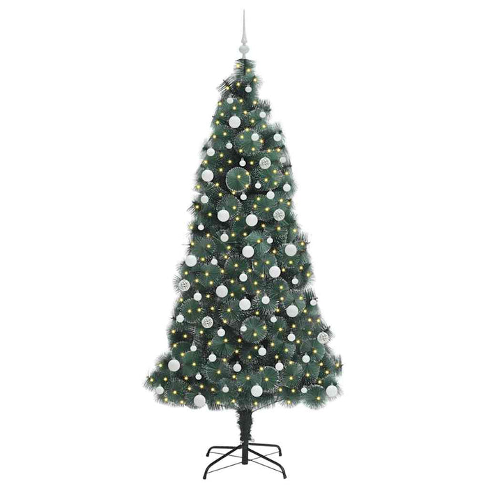 Pom de Crăciun artificial pre-iluminat cu set de globuri 210 cm - WALTI WALTI