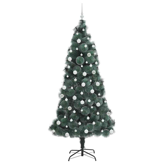 Pom de Crăciun artificial pre-iluminat cu set de globuri 210 cm - WALTI WALTI