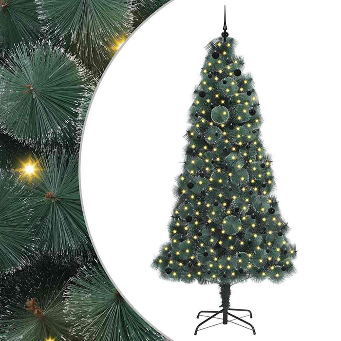 Pom artificial de Crăciun pre-iluminat cu set de mingi 240 cm - WALTI WALTI