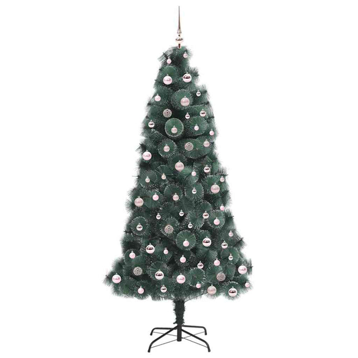 Pom de Crăciun artificial pre-luminat cu set de bile 240 cm - WALTI WALTI