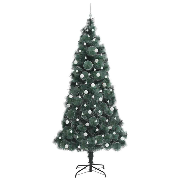 Brad artificial pre-luminat cu set de bile Verde 240 cm PET - WALTI WALTI