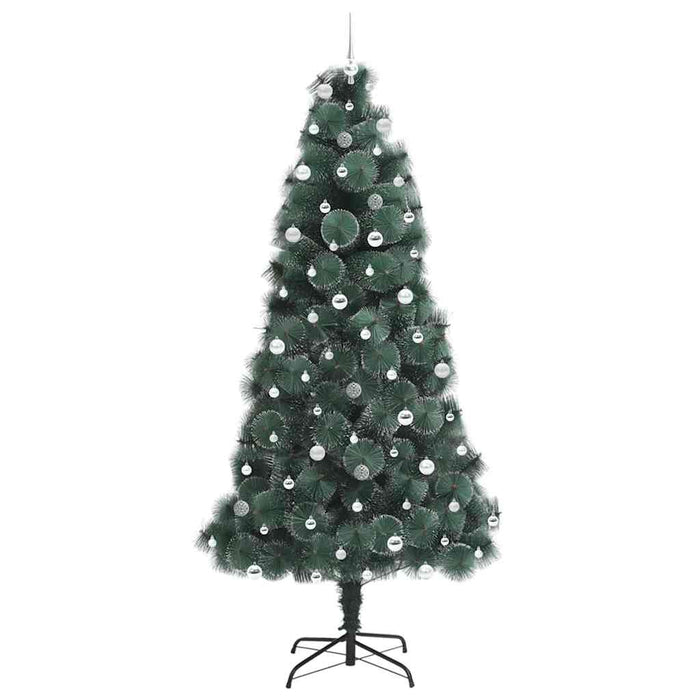 Brad de Crăciun artificial pre-luminat cu set de globuri 240 cm WALTI