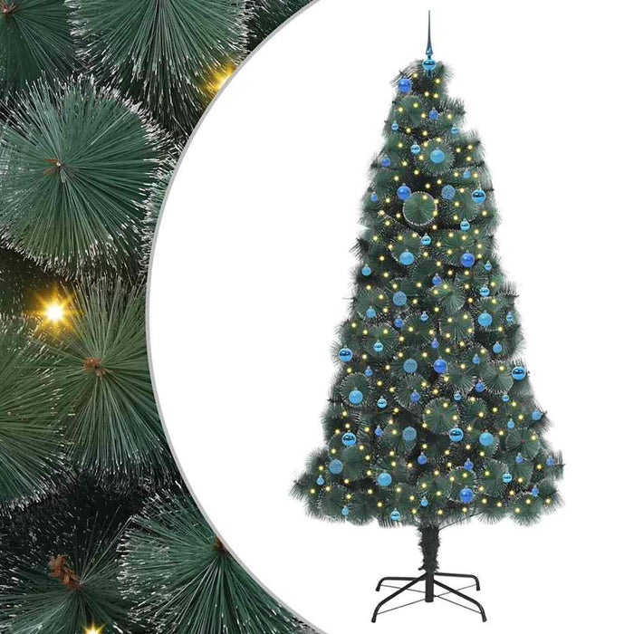 Brad artificial iluminat de Crăciun cu set de globuri 240 cm - WALTI WALTI