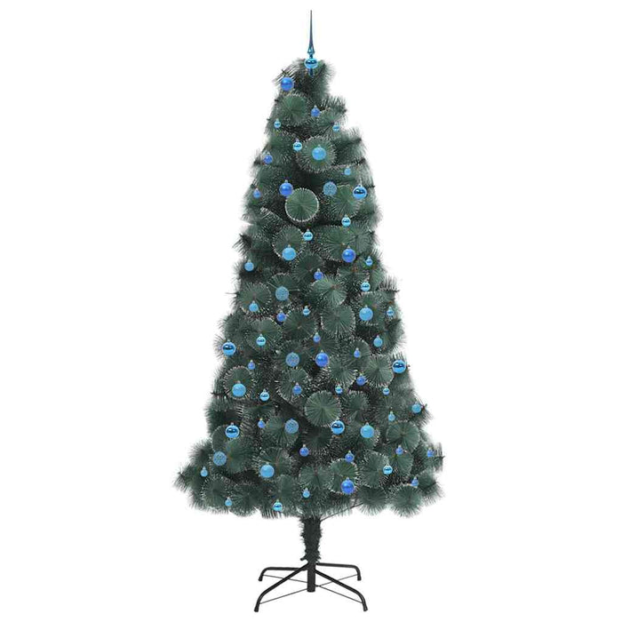 Brad artificial iluminat de Crăciun cu set de globuri 240 cm - WALTI WALTI