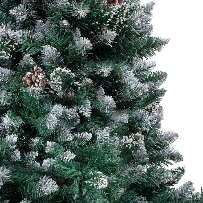 Brad de Crăciun artificial Verde 150 cm PVC și Oțel și Plastic WALTI