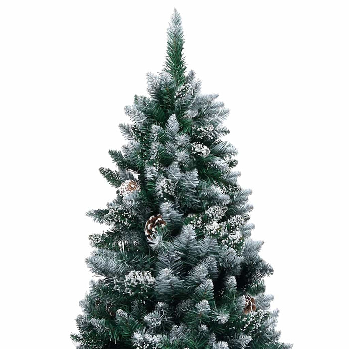 Brad de Crăciun artificial Verde 150 cm PVC și Oțel și Plastic WALTI