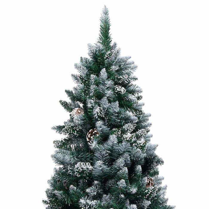 Brad de Crăciun artificial Verde 150 cm PVC și Oțel și Plastic WALTI