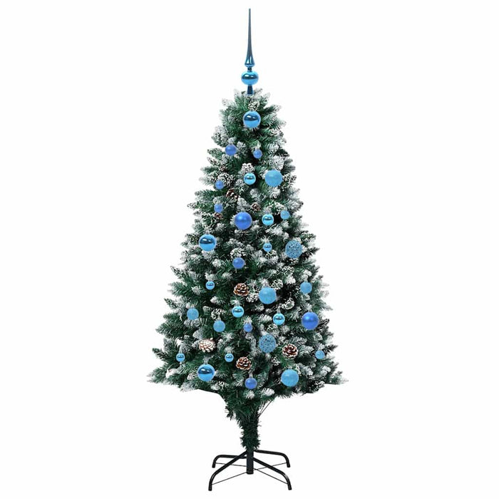 Brad de Crăciun artificial Verde 150 cm PVC și Oțel și Plastic WALTI