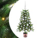 Brad de Crăciun cu 150 LED cu suport Verde 90 cm PE - WALTI WALTI