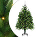 Brad de Crăciun cu 150 LED cu suport Verde 120 cm PE - WALTI WALTI