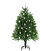 Brad de Crăciun cu 150 LED cu suport Verde 120 cm PE - WALTI WALTI