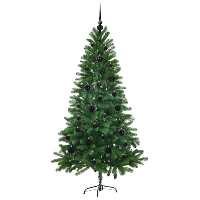 Brad de Crăciun cu 150 LED cu suport Verde 150 cm PE - WALTI WALTI