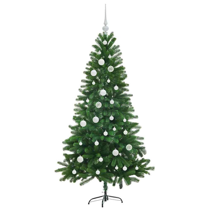 Brad de Crăciun cu 150 LED cu suport Verde 150 cm PE - WALTI WALTI