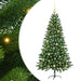 Brad de Crăciun cu 150 LED cu suport Verde 150 cm PE - WALTI WALTI