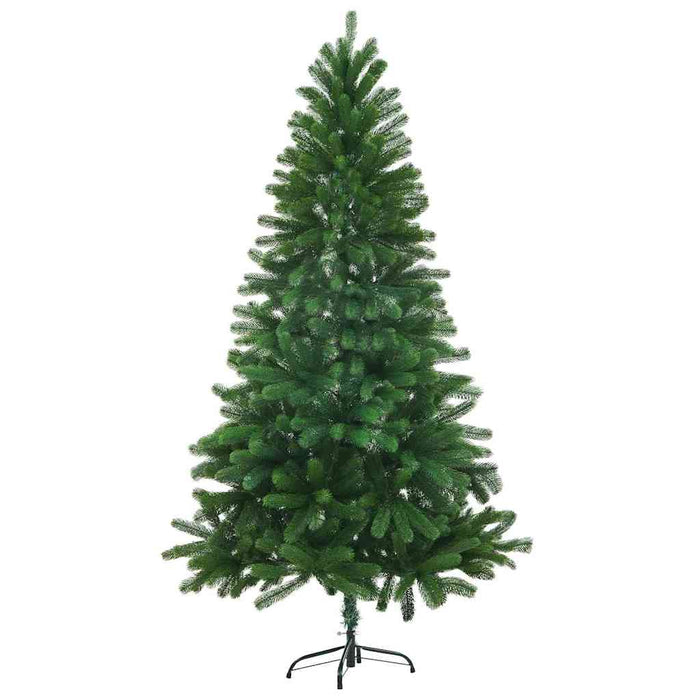Brad de Crăciun cu 150 LED cu suport Verde 150 cm PE - WALTI WALTI