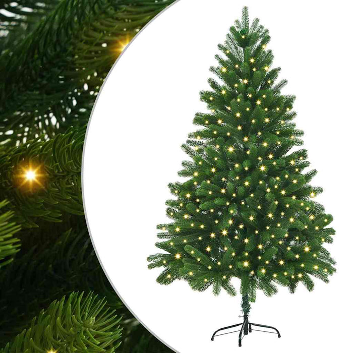 Brad de Crăciun cu 300 LED cu suport Verde 180 cm PE - WALTI WALTI