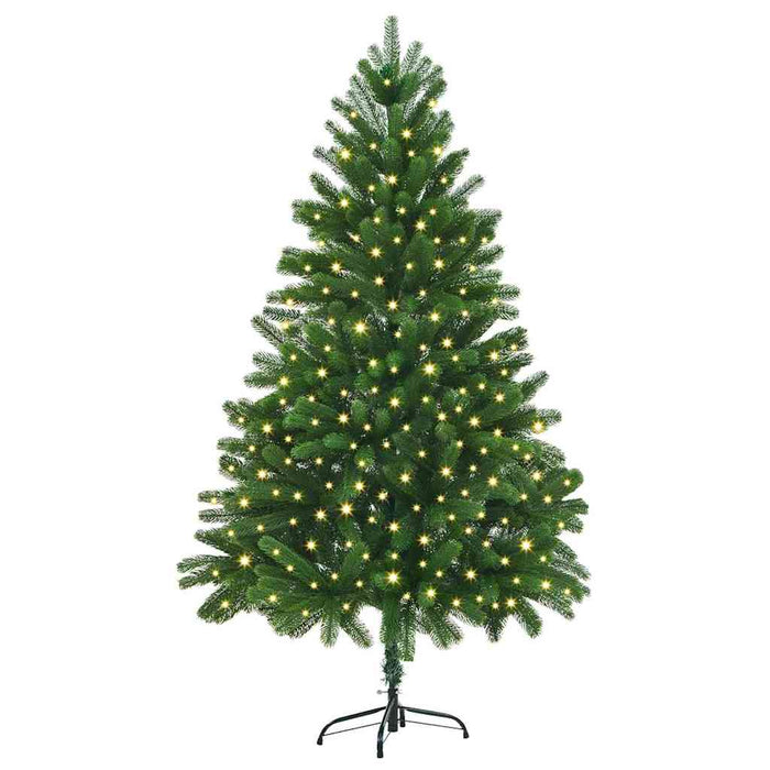 Brad de Crăciun cu 300 LED cu suport Verde 180 cm PE - WALTI WALTI