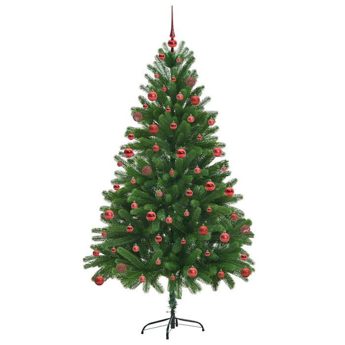 Brad de Crăciun cu 300 LED cu suport Verde 180 cm PE - WALTI WALTI